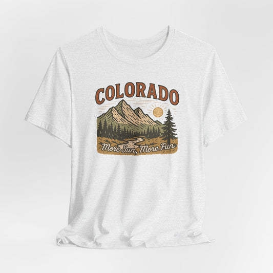 Colorado "More Sun, More Fun" Men's Casual Tee