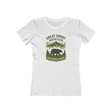 Great Smoky Mountains National Park Women's Fitted Casual Tee