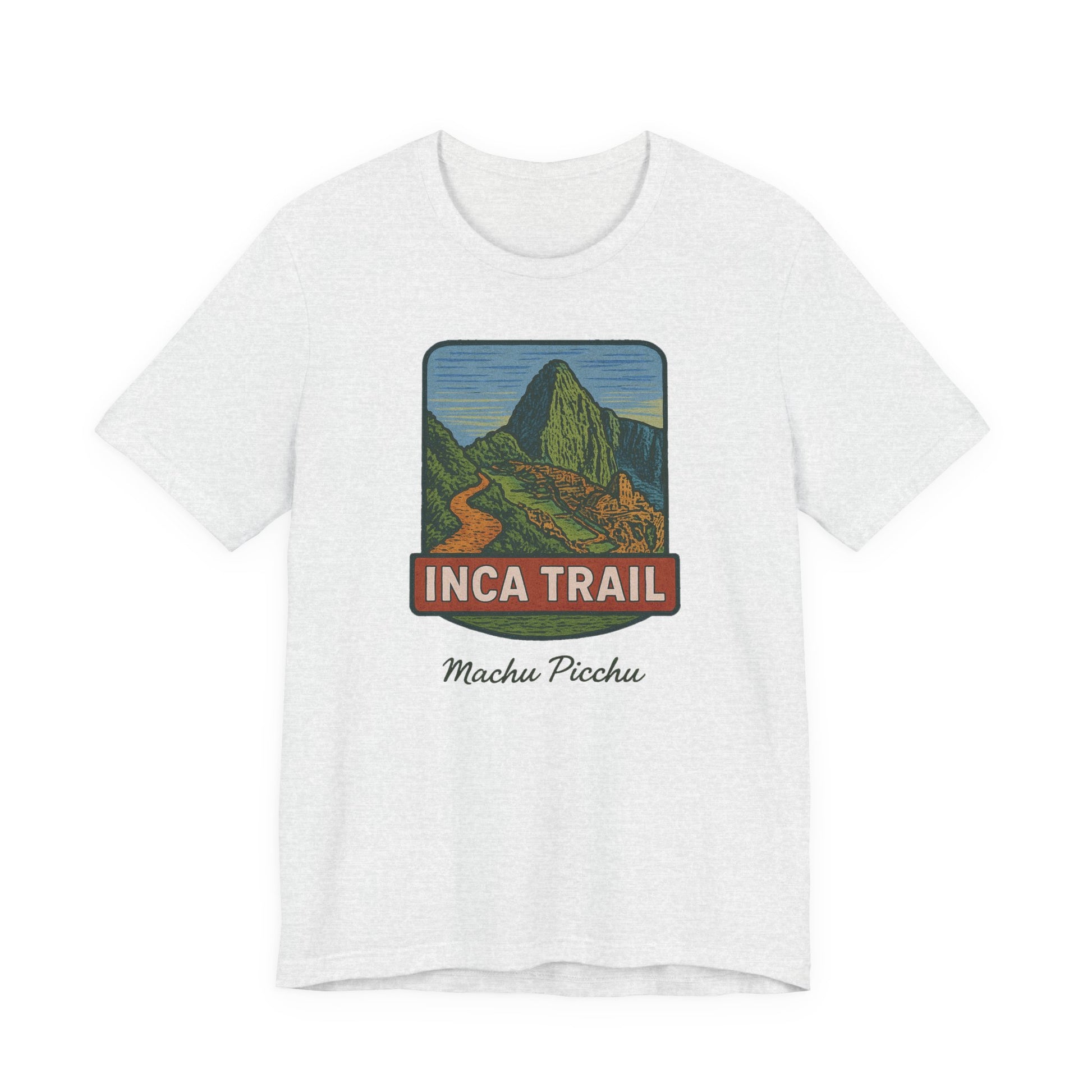 Machu Picchu Inca Trail Men's Casual Short Sleeve Tee