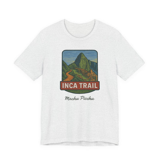 Machu Picchu Inca Trail Men's Casual Short Sleeve Tee