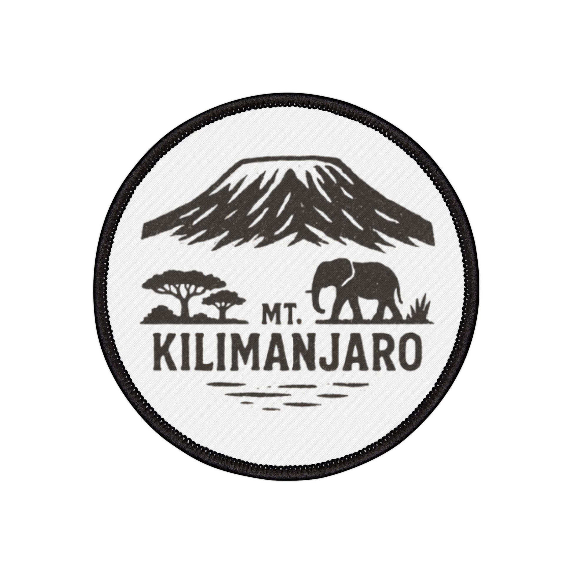 Mount Kilimanjaro Iron-On Patch