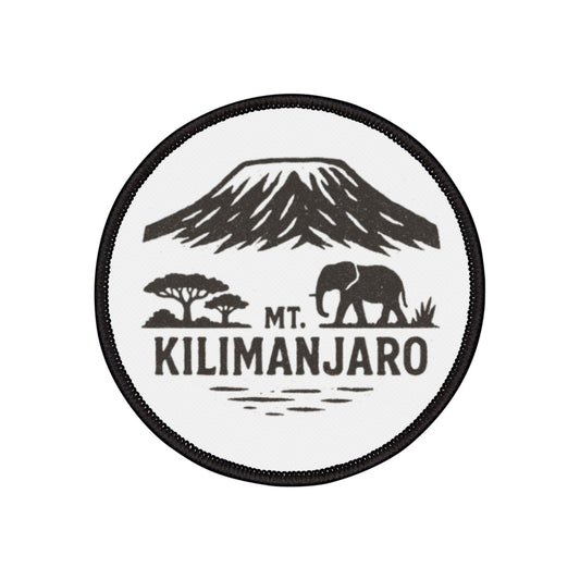 Mount Kilimanjaro Iron-On Patch