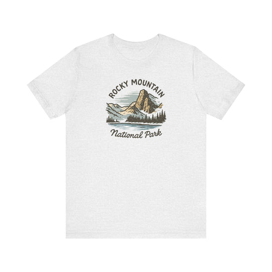 Rocky Mountain National Park Men's Casual Short Sleeve Tee