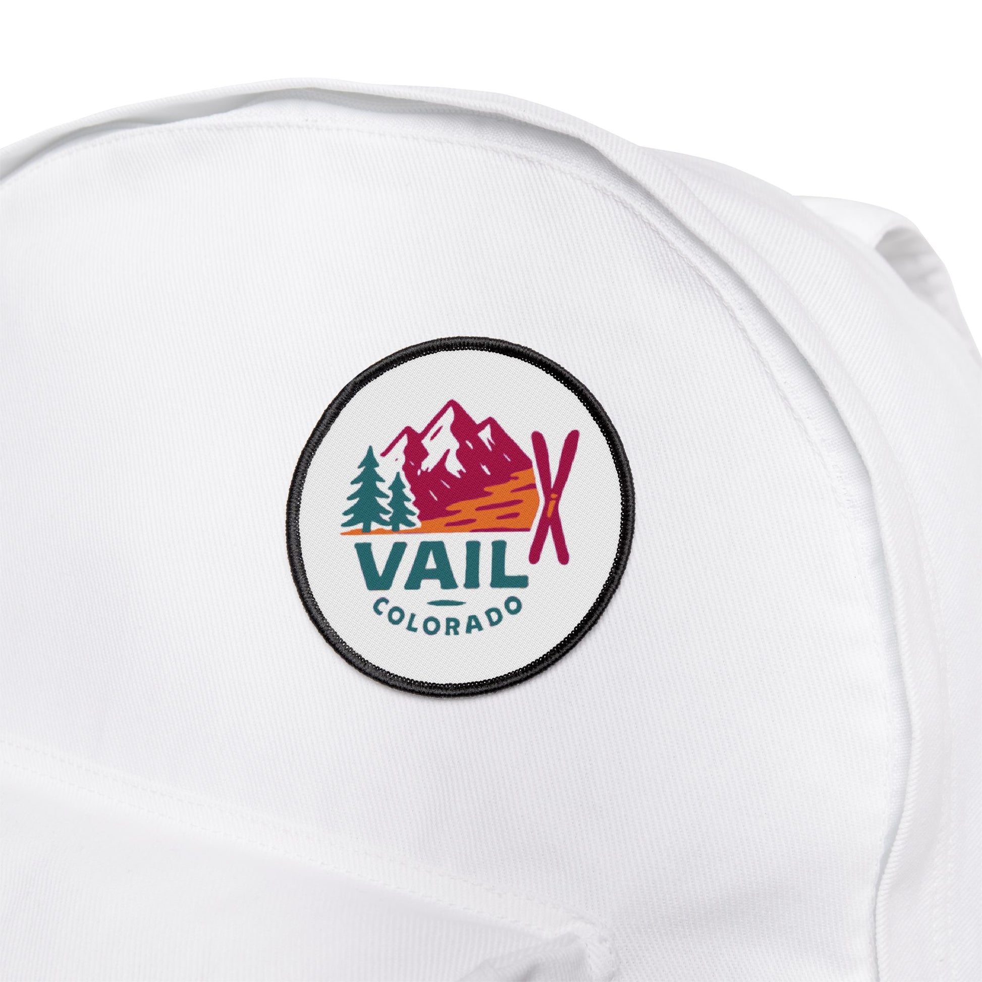 Vail, Colorado Iron-On Patch On Bag