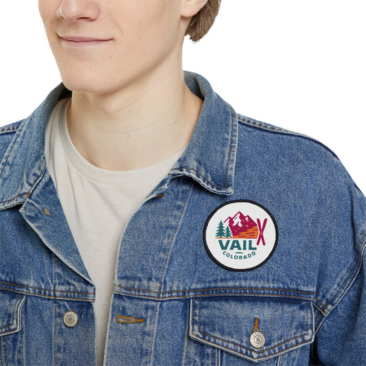 Vail, Colorado Iron-On Patch On Man